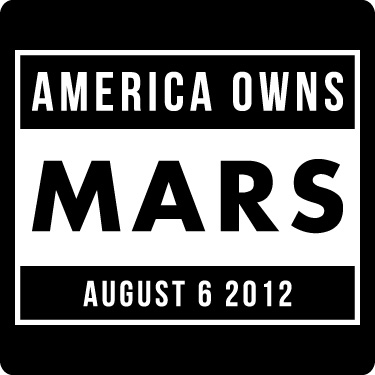 Mars Rover T-Shirt (America Owns Mars Date)