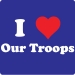 I Heart Our Troops T-Shirt