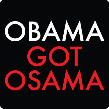 obama bin laden shirt. Obama Got Osama T-Shirt (White