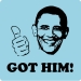 Obama Got Osama T-Shirt (Thumbs Up)