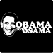 Obama Got Osama Tee (White Print, Face)