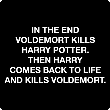 Harry Potter Spoiler T-Shirt (Spoiler Tee 2)