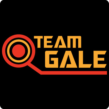 Team Gale T-Shirt (Cir,Red,Sun)
