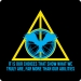 THG - Deathly Hallows - Choices Tee (Sky,NeonYlw)