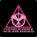 THG - Deathly Hallows - Choices Tee (Pnk,NeonPnk)